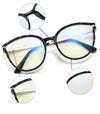 Callie Anti-blue Cateye Frame Glasses