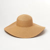 Women's Wide Brim Floppy Sun Hat - Foldable Straw, UV Protection