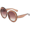 Jackie Oversized Round Designer Sunglasses