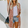 Boho Printed Kimono Beach Coverup